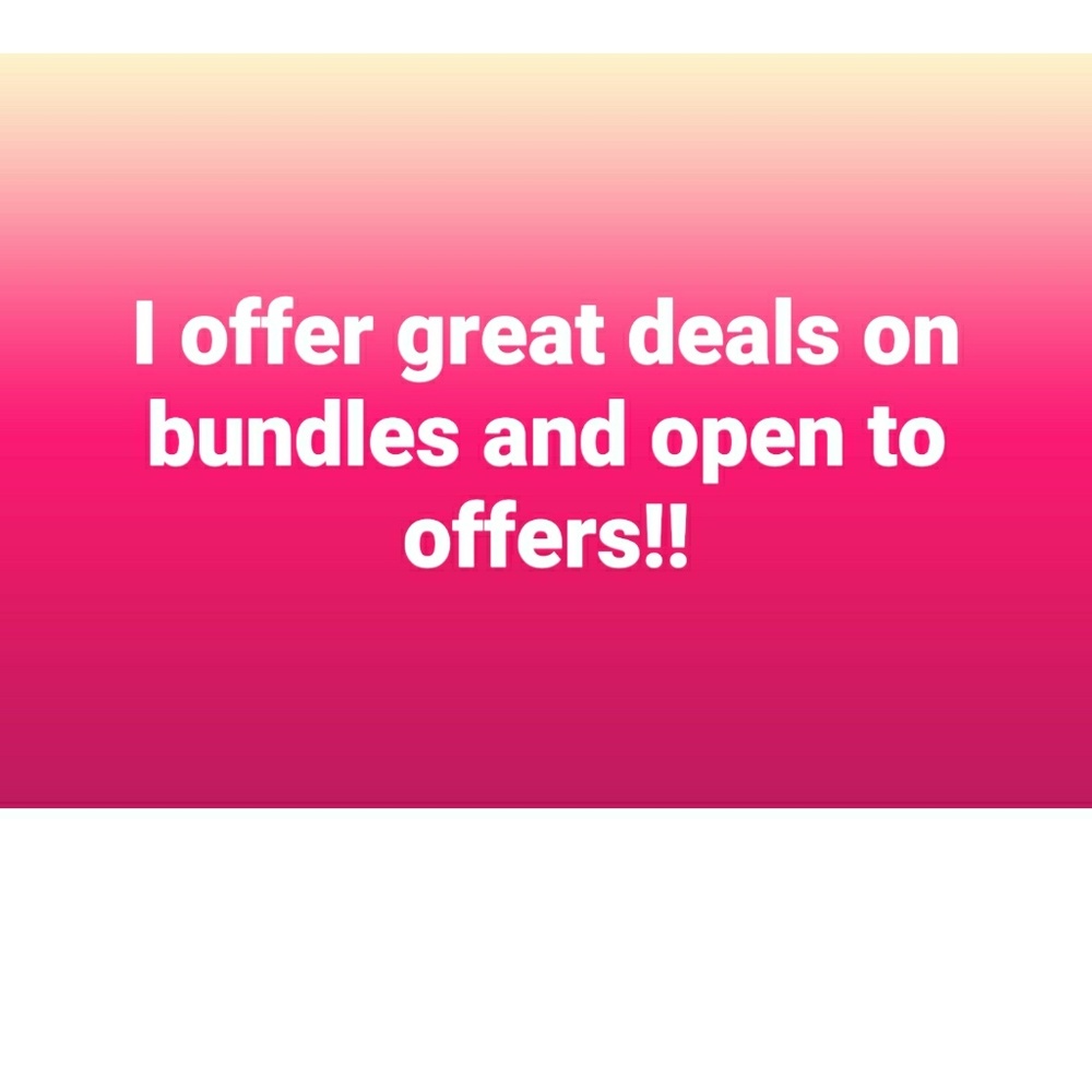 Offers and bundles!